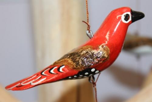 Vogelmobile, bunt