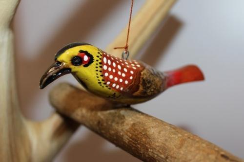 Vogelmobile, bunt
