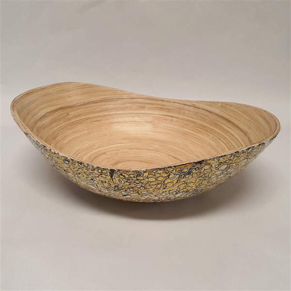 Schale, oval, sw