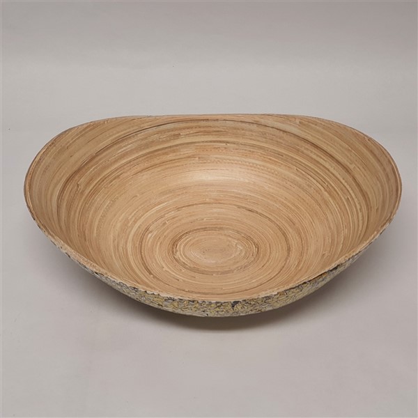 Schale, oval, sw