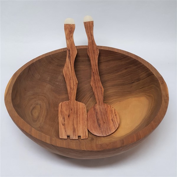 Salatbesteck, "Kikuyu", 2 Sets (4 Stück)