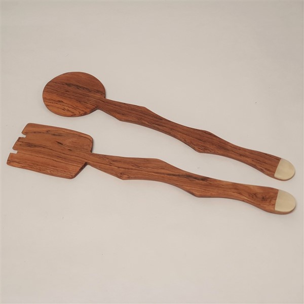 Salatbesteck, "Kikuyu", 2 Sets (4 Stück)