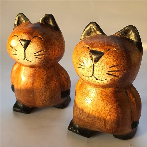 Katze, stehend, h16cm   