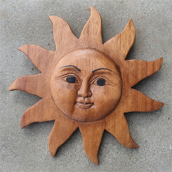 Sonne, natur, d~25 cm  
