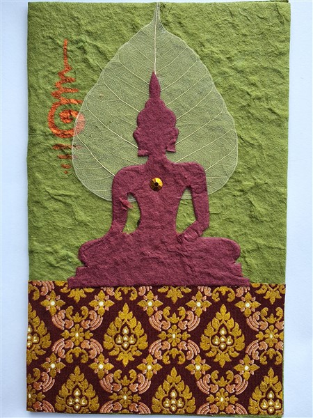 Grußkarte, "Buddha"