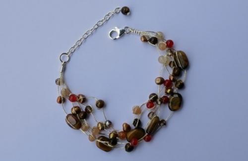 Armband, Tigerauge