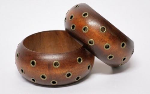 Armreif, Holz